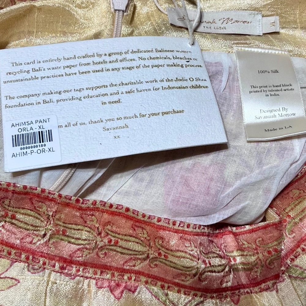 Ahimsa Silk Pant | Savannah Morrow - Picture 4 of 4
